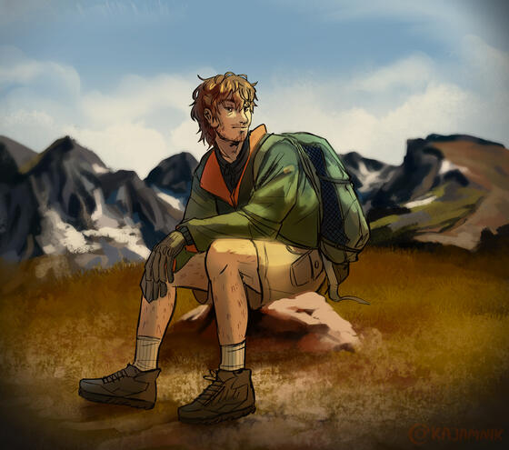 shaded fullbody /w bg